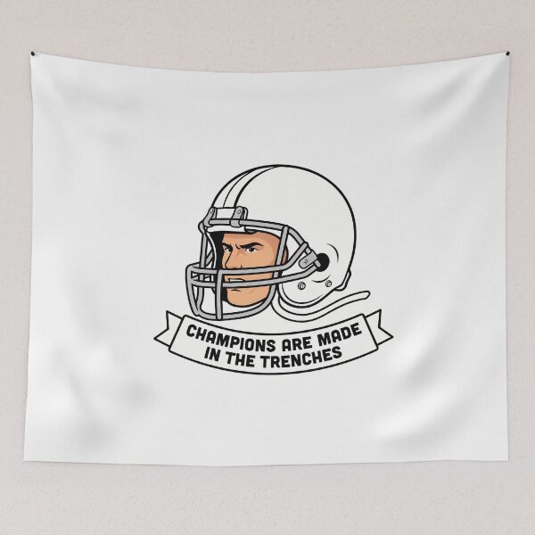 Item preview, Trenches Champions Quote Art designed and sold by NiftyWrx.