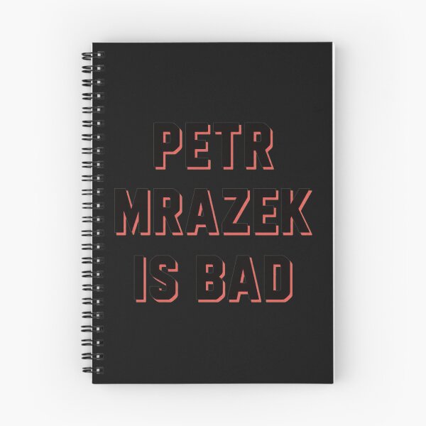 Item preview, Petr Mrázek Is Bad Bold Red Outline  designed and sold by Bryakle.