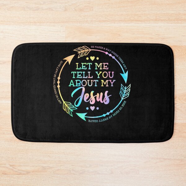 Item preview, Let Me Tell You About My Jesus Christian Gift designed and sold by PeggyGilligan.