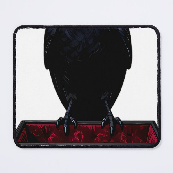 Item preview, Gothic Raven Skull Coffin designed and sold by IllumeInk.