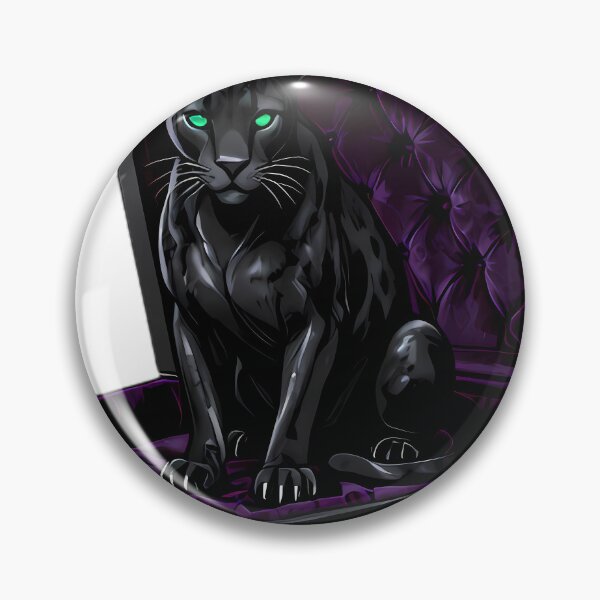 Item preview, Gothic Panther Amethyst Coffin designed and sold by IllumeInk.