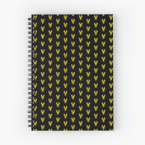 Item preview, Gold Nautical Lobster Silhouette Design designed and sold by pattern-archive.