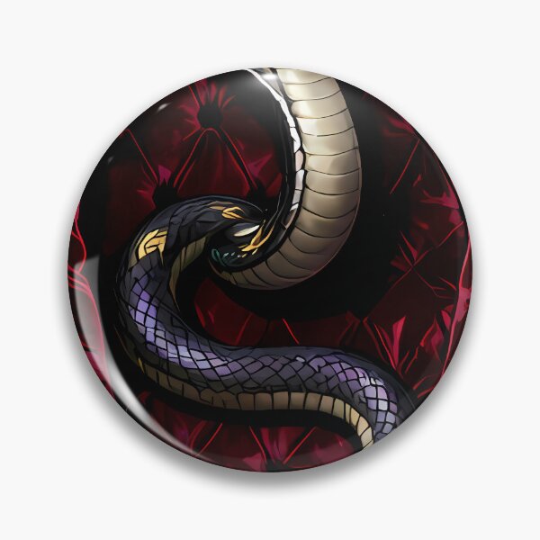 Item preview, Gothic Cobra Royal Velvet Coffin designed and sold by IllumeInk.