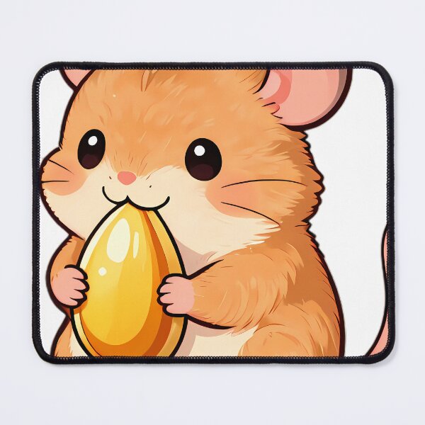 Item preview, Cute Farm Harvest Mouse with Sunflower Seed designed and sold by pumsquare.