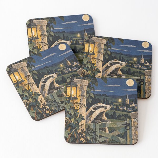 Item preview, Badger by Night designed and sold by LittleDreamsCo.