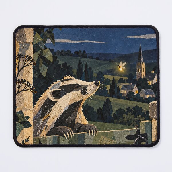 Item preview, Badger by Night designed and sold by LittleDreamsCo.