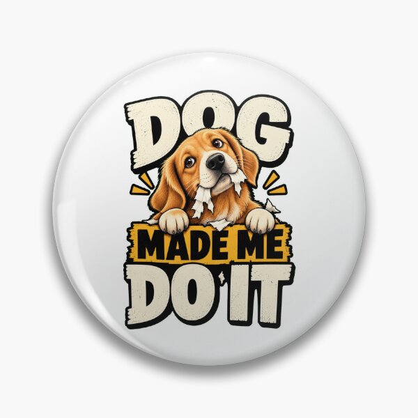 Item preview, Dog Made Me Do It Funny Dog T-Shirt | Dog Lover Shirt | Funny Dog Gift designed and sold by VIBECANVASSHOP .