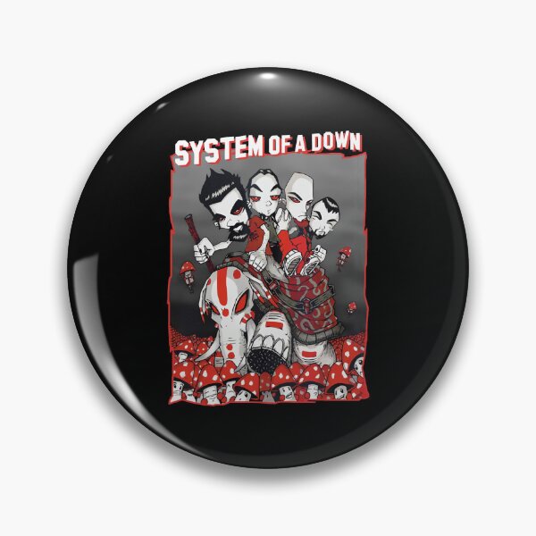 Artikelvorschau, System of a Down – SOAD Album-Merchandise – Mushroom People Heavy Metal entworfen und verkauft von SanemUart.