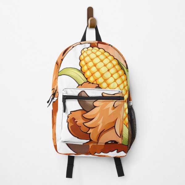 Item preview, Cute Baby Highland Cow with Harvest Corn Cob designed and sold by pumsquare.