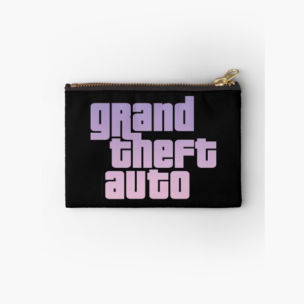 Item preview, GTA Grand Theft Auto Logo Pink Purple Sky designed and sold by BubblePopRed.