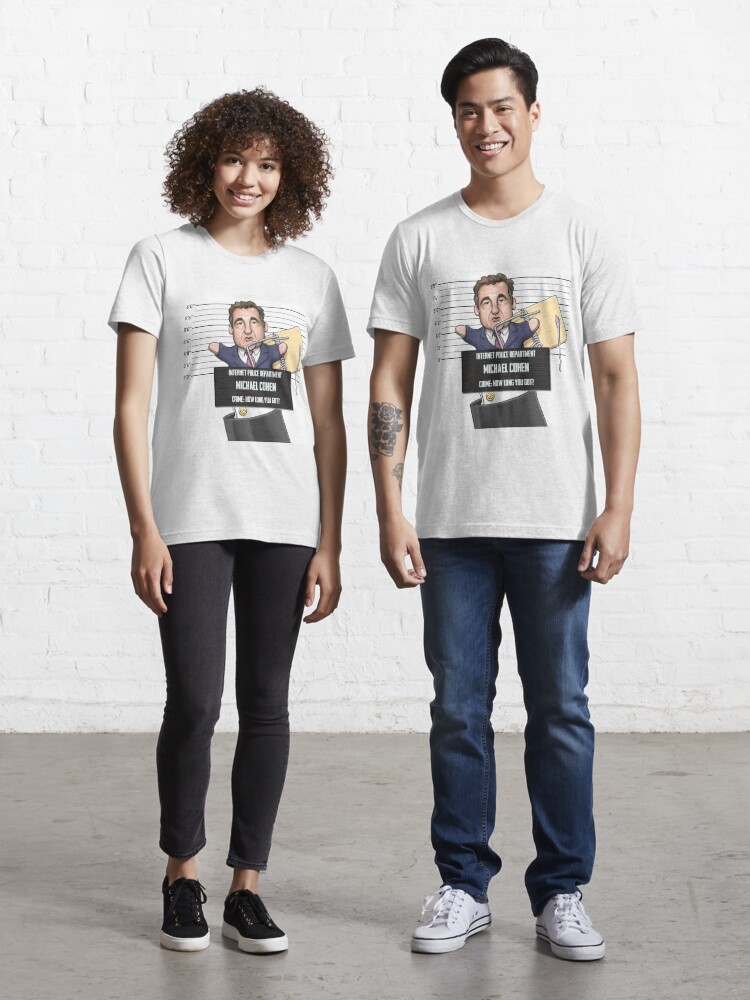 Michael Cohen - Guilty as Charged Essential T-Shirt for Sale by  danielmwright | Redbubble
