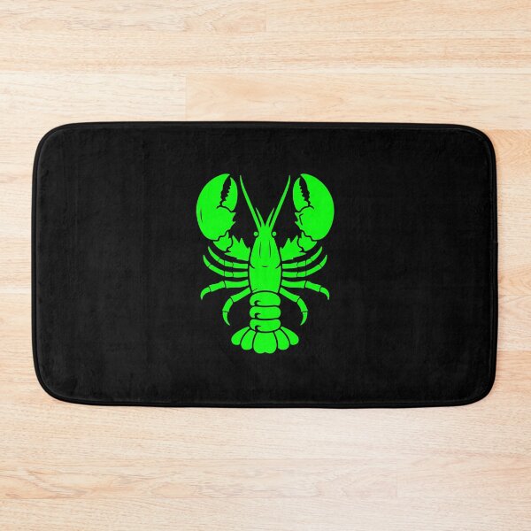 Item preview, Lime Nautical Lobster Silhouette Design designed and sold by pattern-archive.