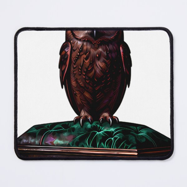 Item preview, Gothic Tawny Owl Bronze Coffin designed and sold by IllumeInk.