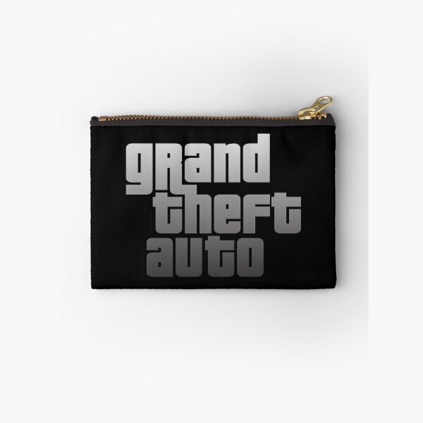 Item preview, GTA Grand Theft Auto Logo Silver designed and sold by BubblePopRed.