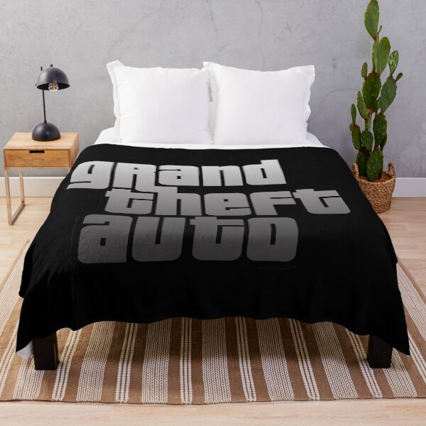 Artikelvorschau, GTA Grand Theft Auto Logo Silber entworfen und verkauft von BubblePopRed.