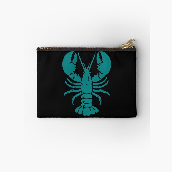 Item preview, Teal Nautical Lobster Silhouette Design designed and sold by pattern-archive.