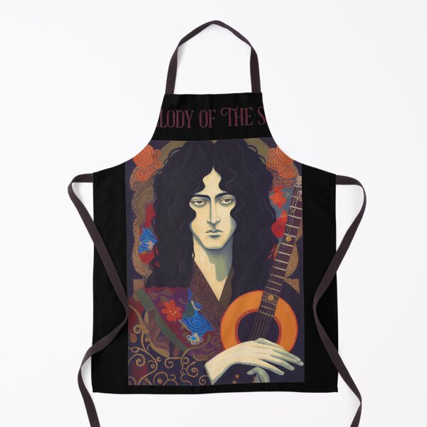 Item preview, Mystical Rock Guitarist Art Nouveau Portrait designed and sold by JENNIFFFER.