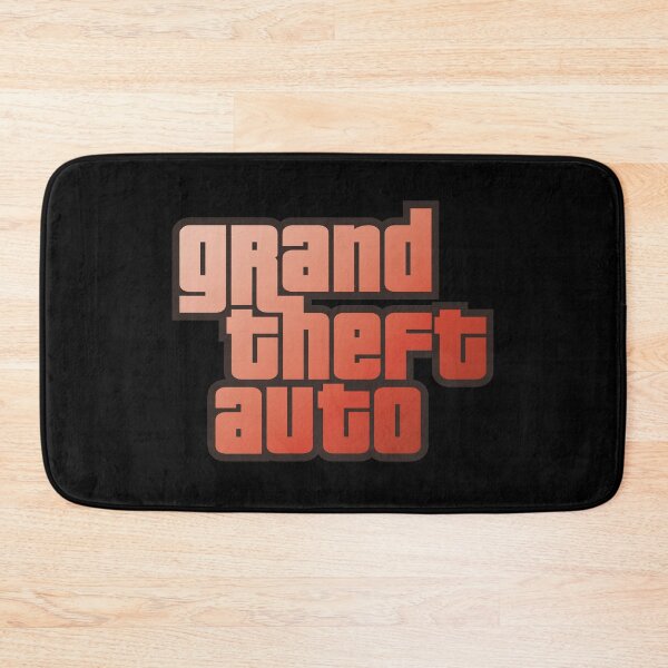 Item preview, GTA Grand Theft Auto Logo Sunrise designed and sold by BubblePopRed.