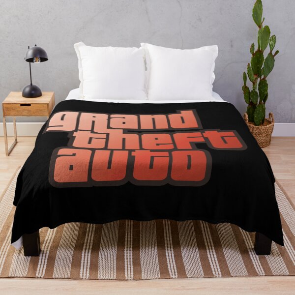 Artikelvorschau, GTA Grand Theft Auto Logo Sonnenaufgang entworfen und verkauft von BubblePopRed.