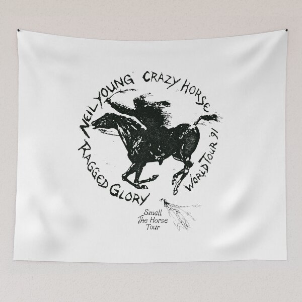 Item preview, Vintage 1991 World Tour Horse Silhouette designed and sold by JENNIFFFER.