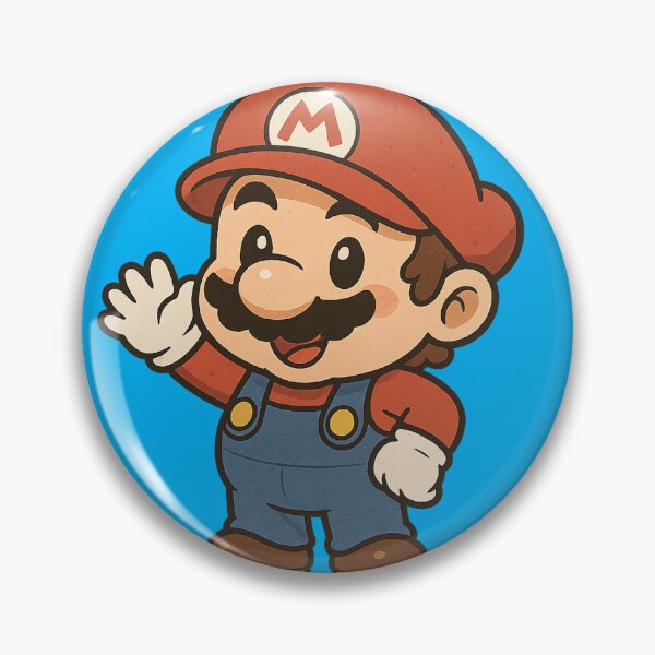 Item preview, Cute Chibi Mario Video Game designed and sold by amos20111.