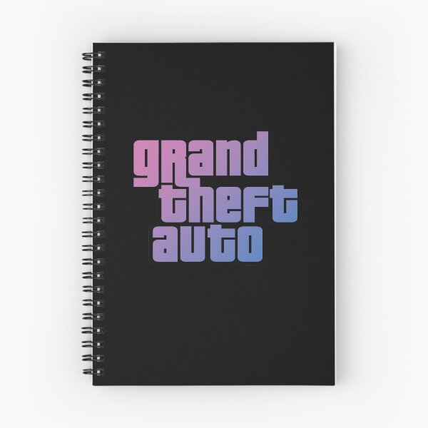 Item preview, GTA Grand Theft Auto Logo Sunset designed and sold by BubblePopRed.