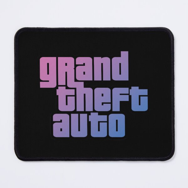 Item preview, GTA Grand Theft Auto Logo Sunset designed and sold by BubblePopRed.