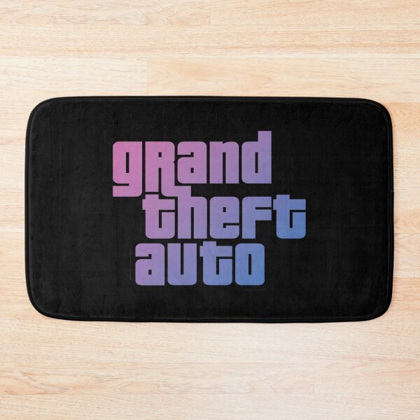 Item preview, GTA Grand Theft Auto Logo Sunset designed and sold by BubblePopRed.