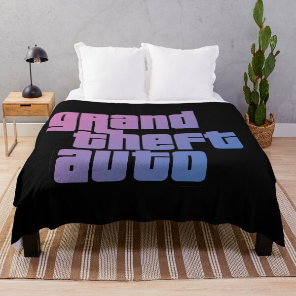 Artikelvorschau, GTA Grand Theft Auto Logo Sonnenuntergang entworfen und verkauft von BubblePopRed.