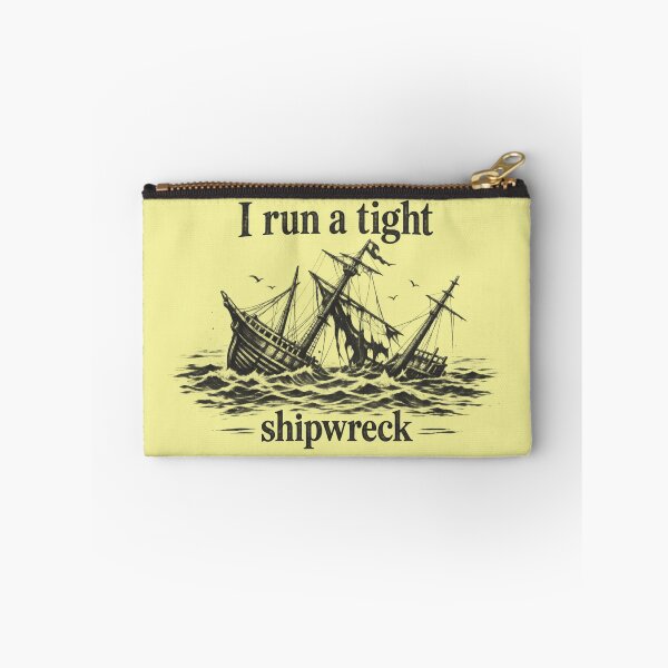 Item preview, Vintage Shipwreck,  I Run A Tight Shipwreck designed and sold by Boiledbrain-SP.