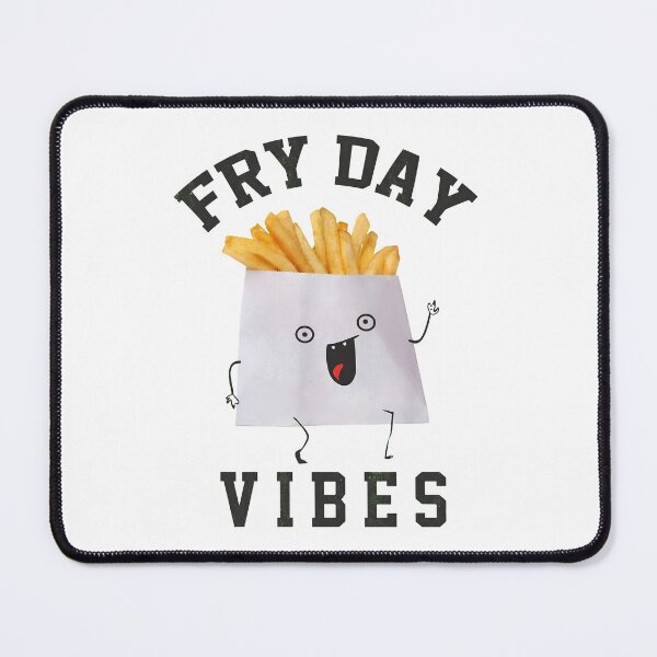 Item preview, Fry Day Vibess Funny French Fries Cartoon designed and sold by Tawnat-Zl9at.