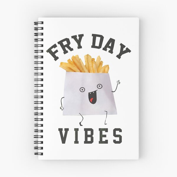 Item preview, Fry Day Vibess Funny French Fries Cartoon designed and sold by Tawnat-Zl9at.