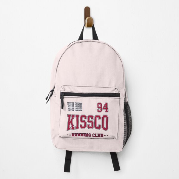 Item preview, Kissco Running Club Vintage Varsity College Graphic designed and sold by So Golden Shop.