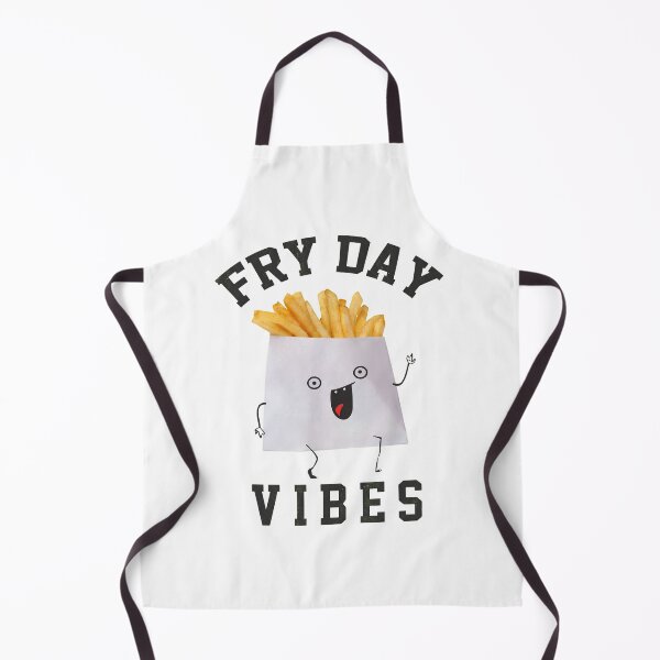 Item preview, Fry Day Vibess Funny French Fries Cartoon designed and sold by Tawnat-Zl9at.