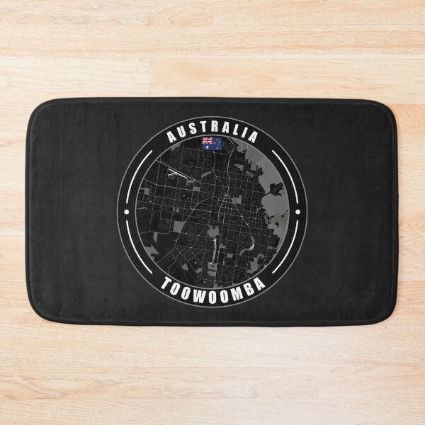 Item preview, Toowoomba Australia City Map  designed and sold by Thistle-TShop.