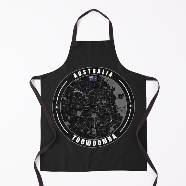 Item preview, Toowoomba Australia City Map  designed and sold by Thistle-TShop.