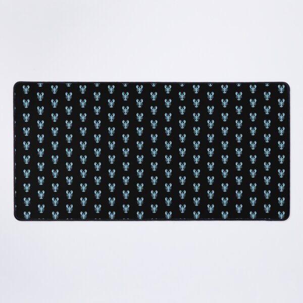 Item preview, Sky Blue Nautical Lobster Silhouette Design designed and sold by pattern-archive.