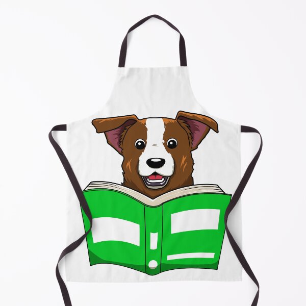 Item preview, Happy Dog Reading designed and sold by Jaudaux Designs.