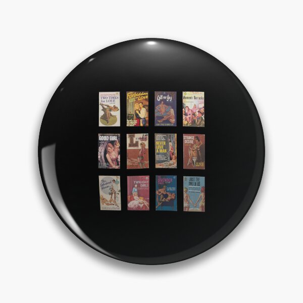 Item preview, Vintage Lesbian Pulp Fiction Book Covers Grid designed and sold by JENNIFFFER.