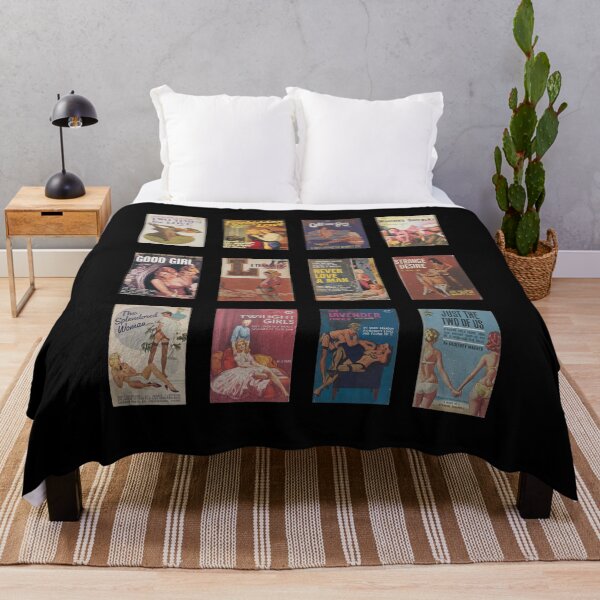 Item preview, Vintage Lesbian Pulp Fiction Book Covers Grid designed and sold by JENNIFFFER.