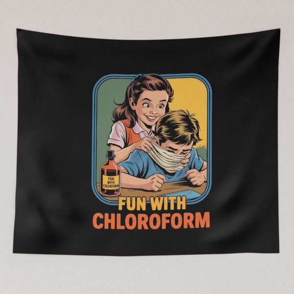 Item preview, Fun With Chloroform Vintage Prank designed and sold by Tawnat-Zl9at.