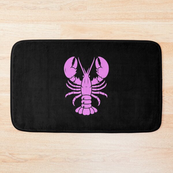 Item preview, Violet Nautical Lobster Silhouette Design designed and sold by pattern-archive.