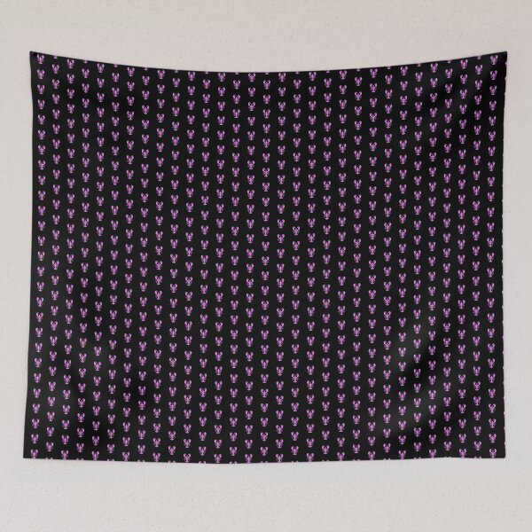 Item preview, Violet Nautical Lobster Silhouette Design designed and sold by pattern-archive.