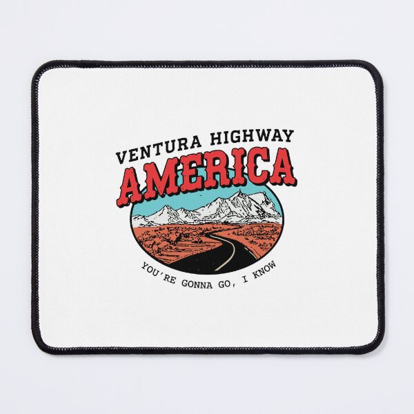 Item preview, Ventura Highway Retro Landscape Art designed and sold by JENNIFFFER.