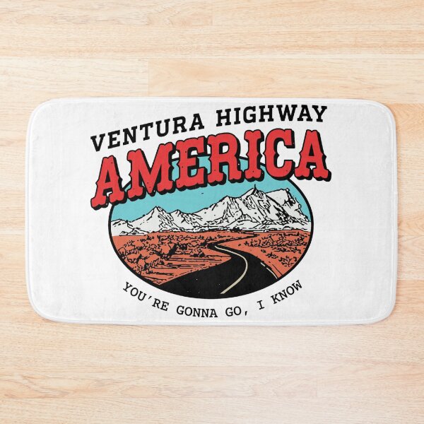 Item preview, Ventura Highway Retro Landscape Art designed and sold by JENNIFFFER.