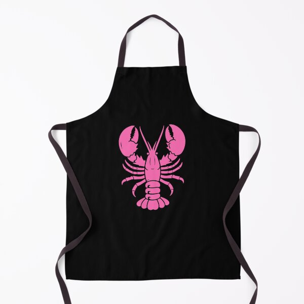 Item preview, Pink Nautical Lobster Silhouette Design designed and sold by pattern-archive.