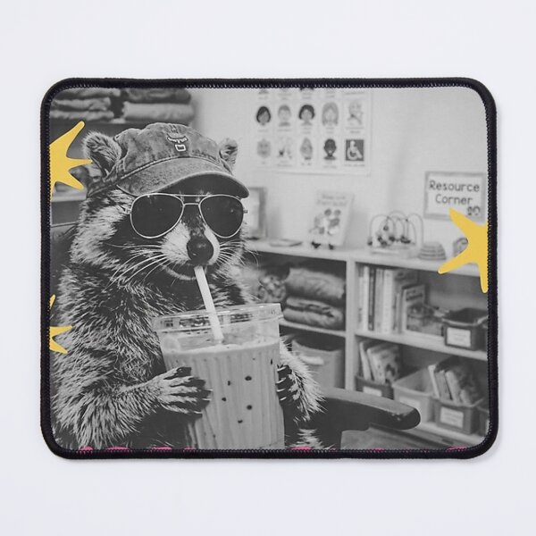 Item preview, Literally Just A Sped Teacher Raccoon designed and sold by Holyiury.