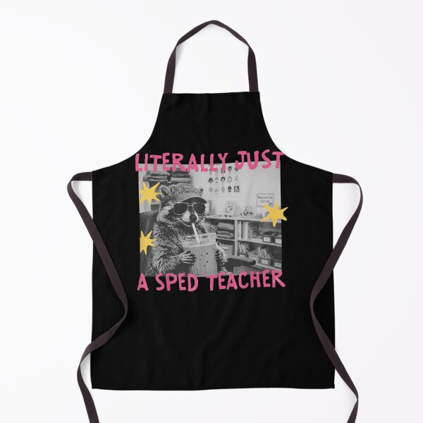 Item preview, Literally Just A Sped Teacher Raccoon designed and sold by Holyiury.