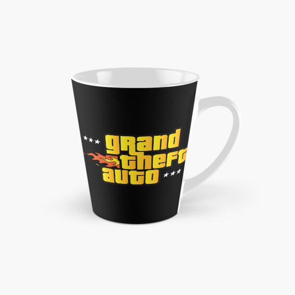 Item preview, GTA Grand Theft Auto Logo Modern Classic designed and sold by BubblePopRed.