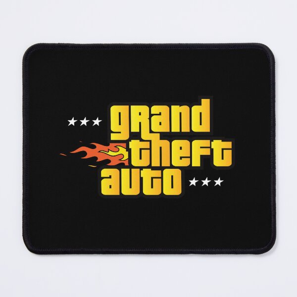 Item preview, GTA Grand Theft Auto Logo Modern Classic designed and sold by BubblePopRed.